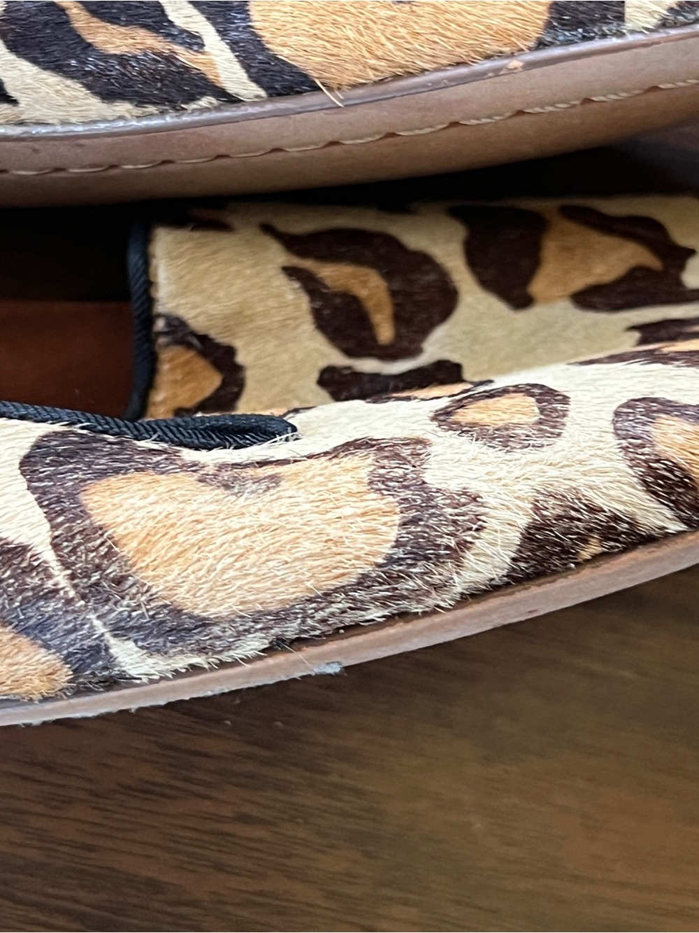 Sam Edelman Alvin Leopard Print Calf Hair Loafers Flats Womens Size 8 - Picture 8 of 12